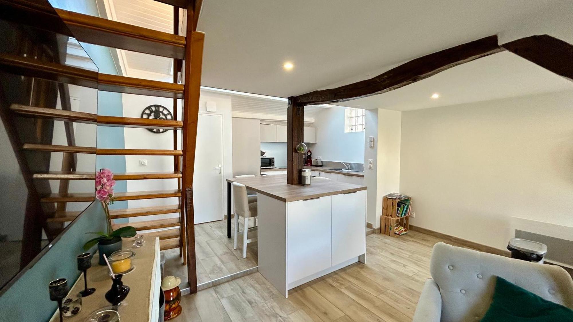 Maison 4 Personnes, En Centre Ville 르크로토이 외부 사진
