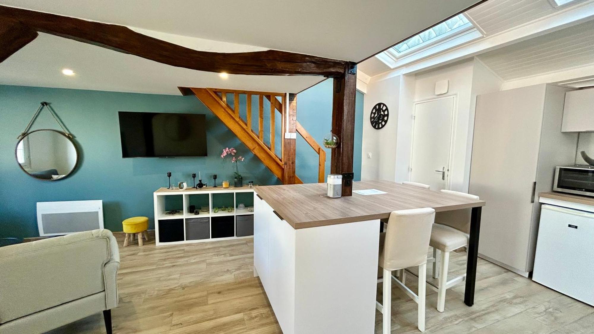 Maison 4 Personnes, En Centre Ville 르크로토이 외부 사진
